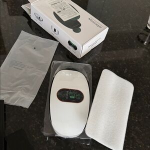 White Electric Massager